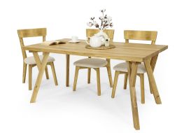 stół drewniany dębowy klasyczny do jadalni